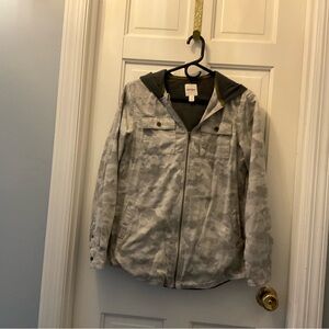 Cat & Jack Gray Camo Kids Jacket